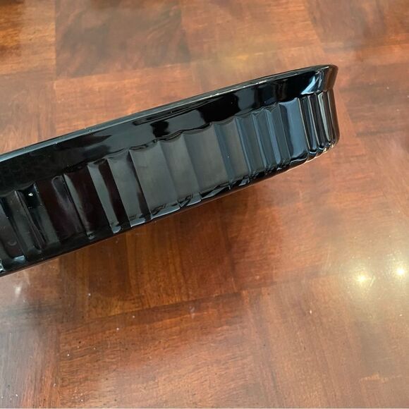 Corningware Casserole 2.5 L French Black Dish Oval 12.5" Corning Ware - Picture 5 of 7